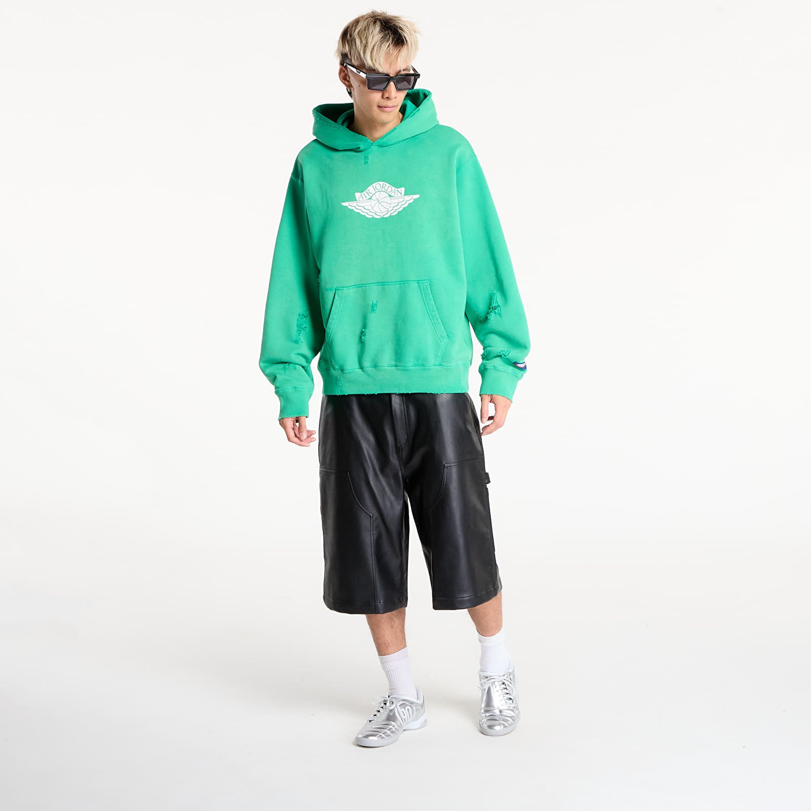 Hoodies and sweatshirts  Jordan Rare Air Men's Fleece Pullover Hoodie Stadium Green