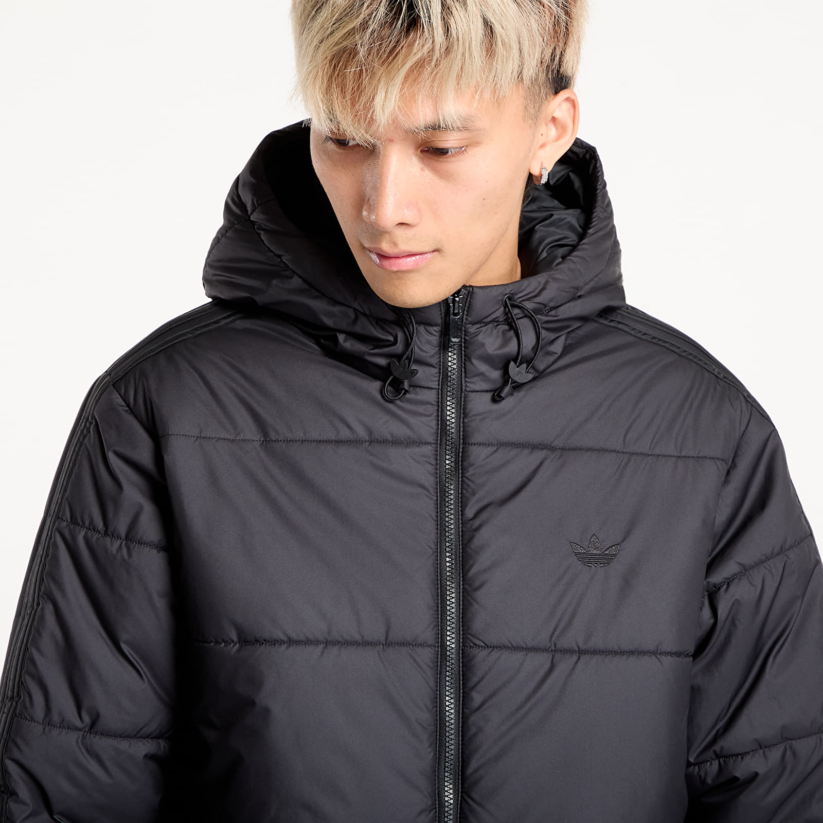 Якета adidas Adicolor Long Jacket Black/ Black