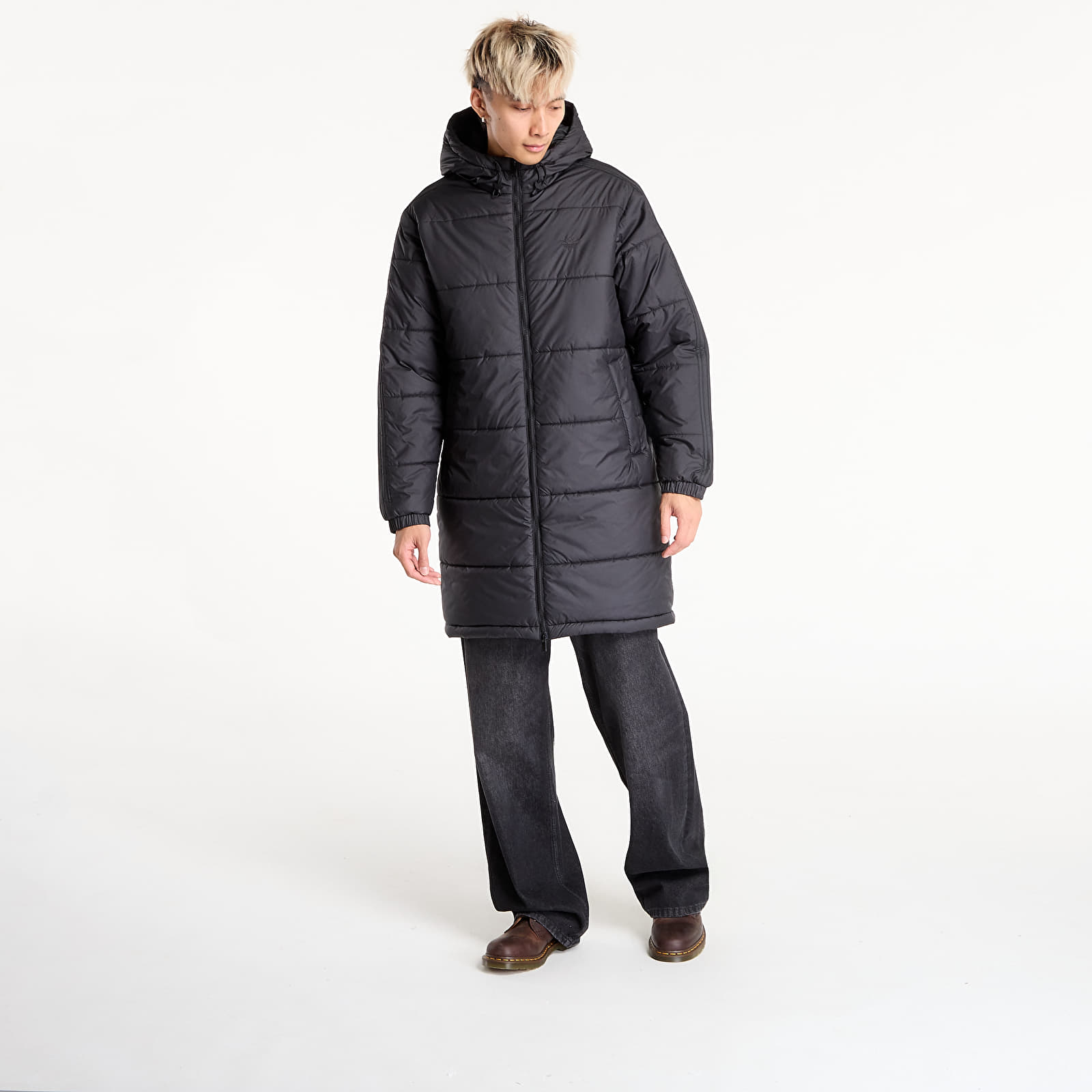 Якета adidas Adicolor Long Jacket Black/ Black