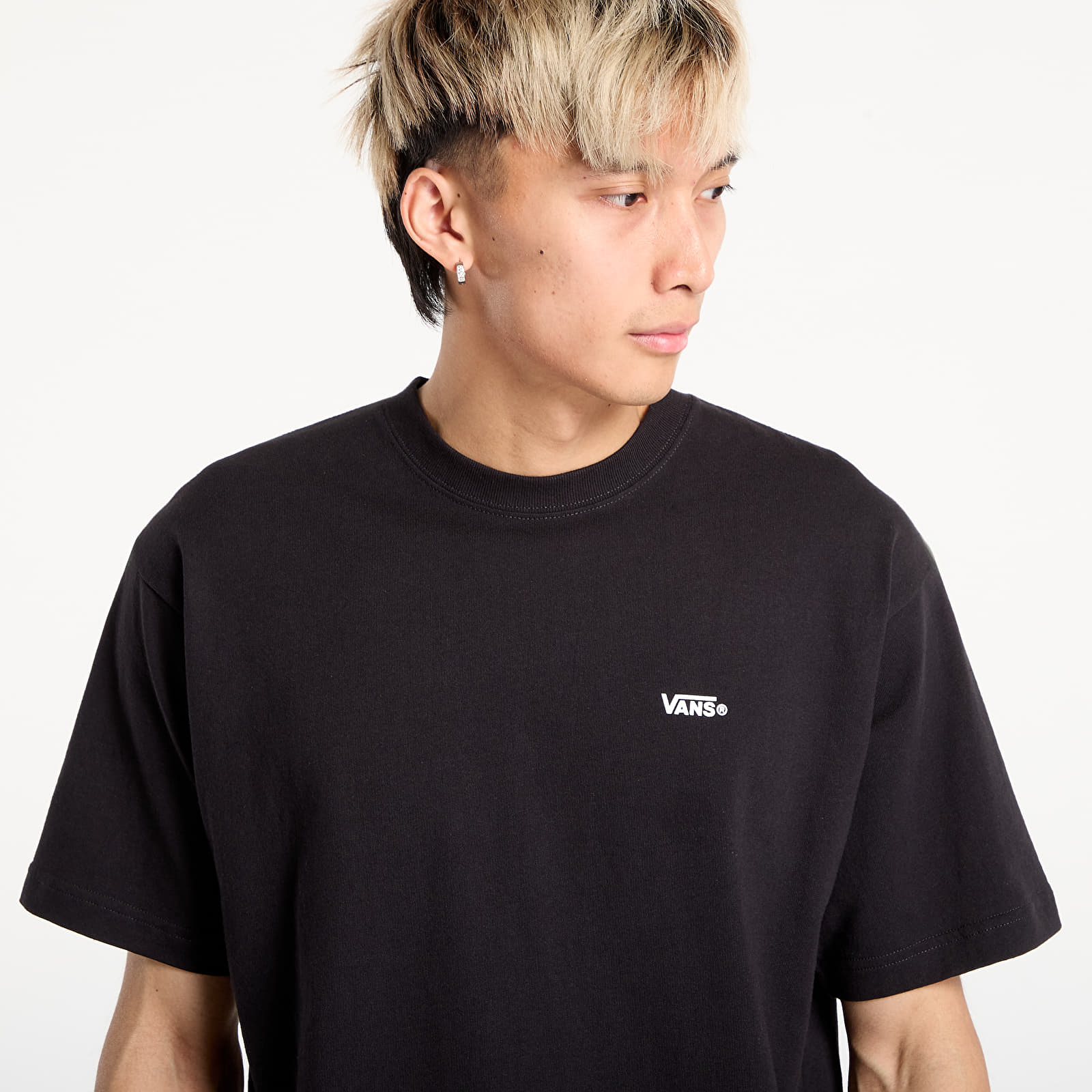 T-shirts Vans Original Standards Stat Black/ White