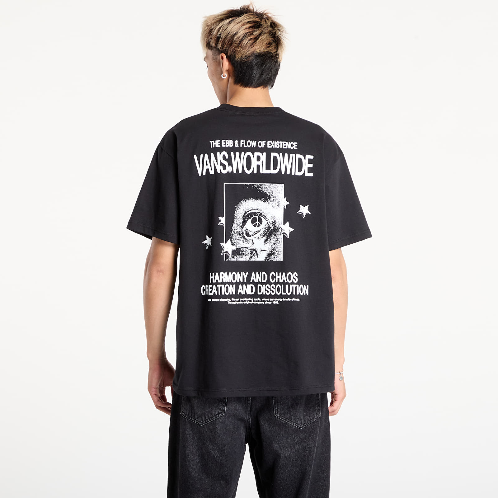 Men's T-shirts Vans Chaos SS Tee Black
