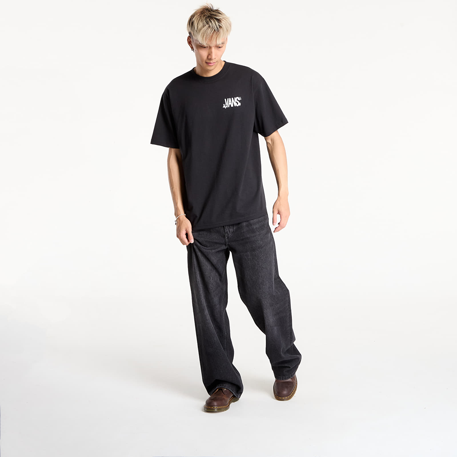 Men's T-shirts Vans Chaos SS Tee Black