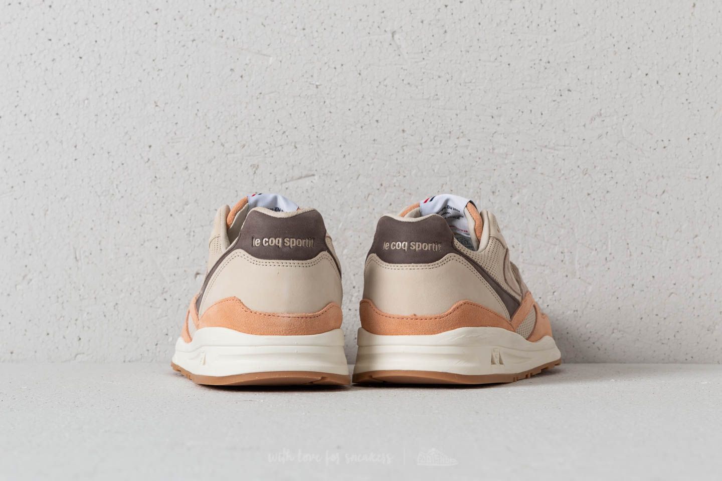 靴 28cm le coq lcs r800 mif leather textile Men's shoes le coq sportif LCS R800 MIF Nubuck Turtle Dove