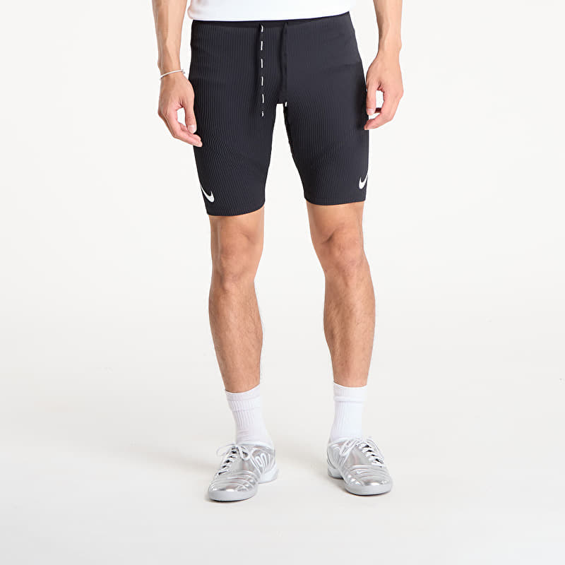 Nike AeroSwift Men's Dri-FIT ADV Running 1/2-Length Tights Black/ Summit White