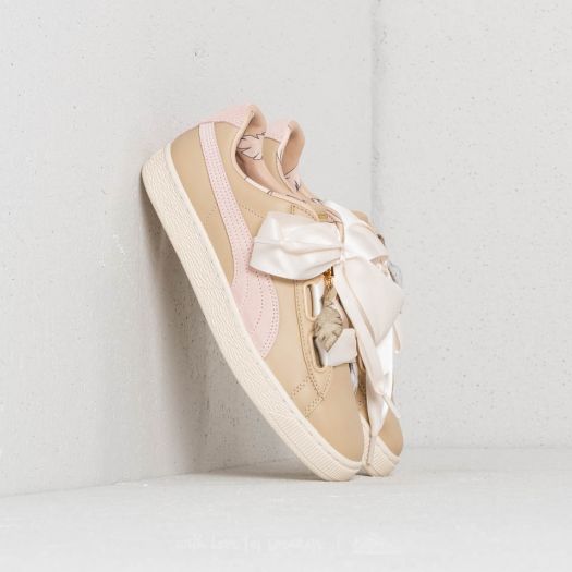 Women s shoes Puma Basket Heart Coach Wn s FM Semolina Footshop