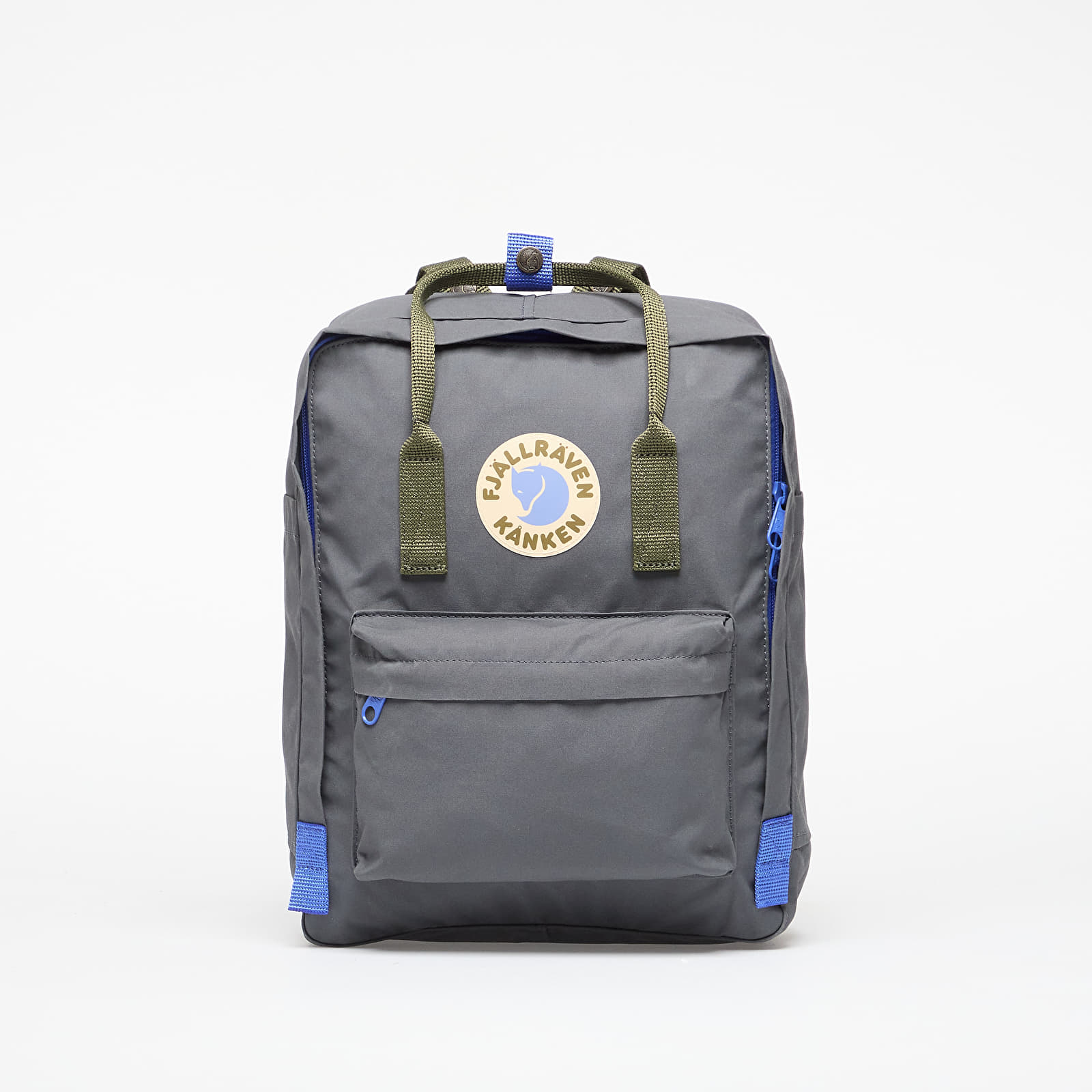 Мъжки раници Fjällräven Kånken Koncept Super Grey/ Green