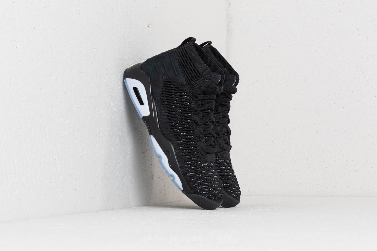 Chaussures et baskets homme Jordan Flyknit Elevation 23 Black Black Metallic Silver Footshop