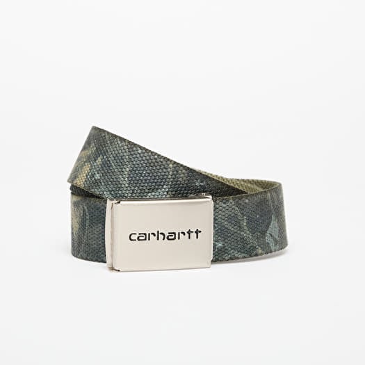 Carhartt WIP Clip Belt Chrome Camo Combi/ Green