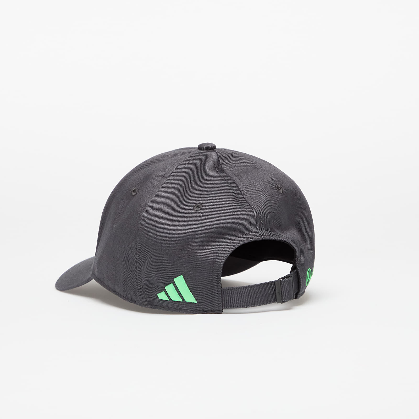 Mützen für Männer adidas Mercedes - AMG Petronas Formula One Team Fan Cotton Cap Dgh Solid Grey