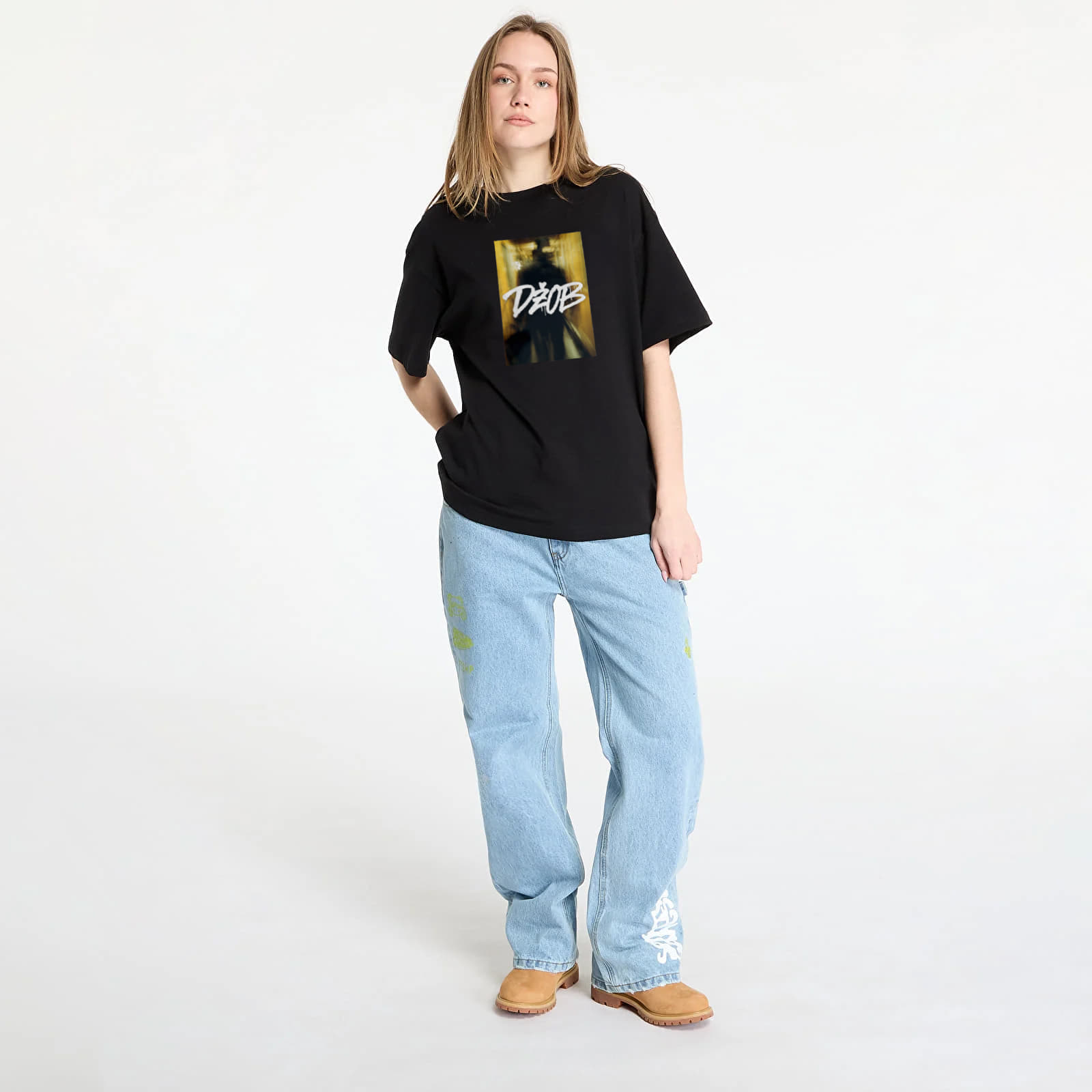 T-shirts FTSHP x Džob T-Shirt UNISEX Black