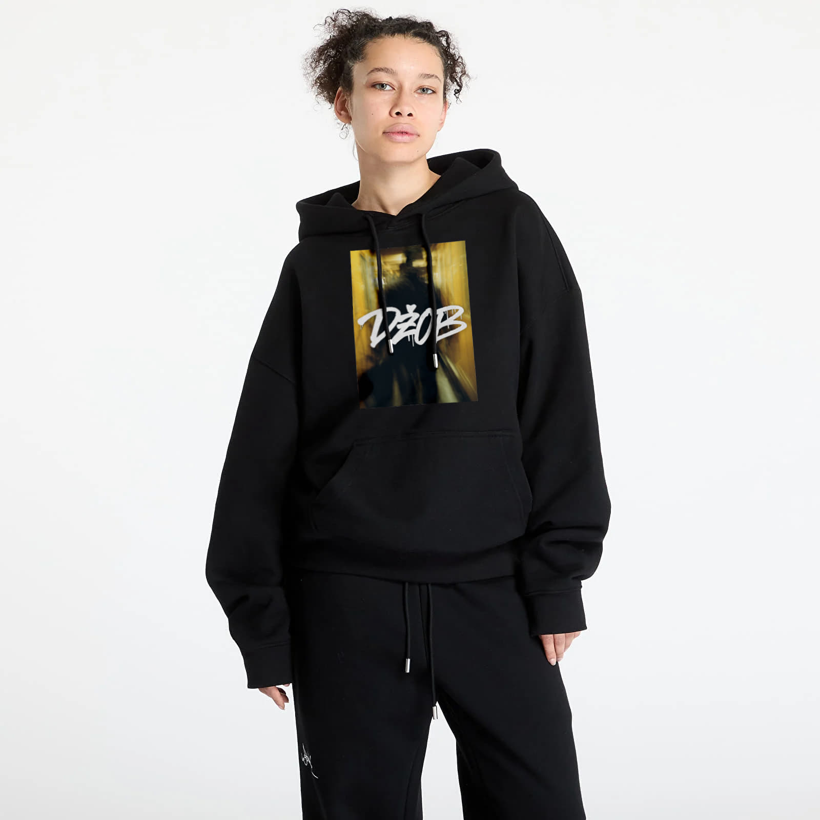 T-Shirts FTSHP x Džob Hoodie UNISEX Black