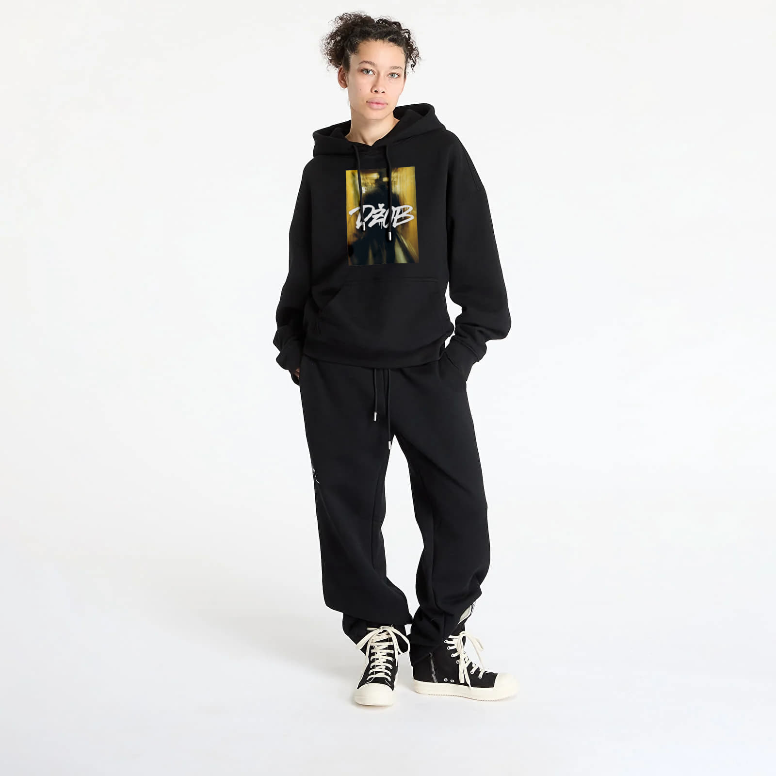 T-Shirts FTSHP x Džob Hoodie UNISEX Black