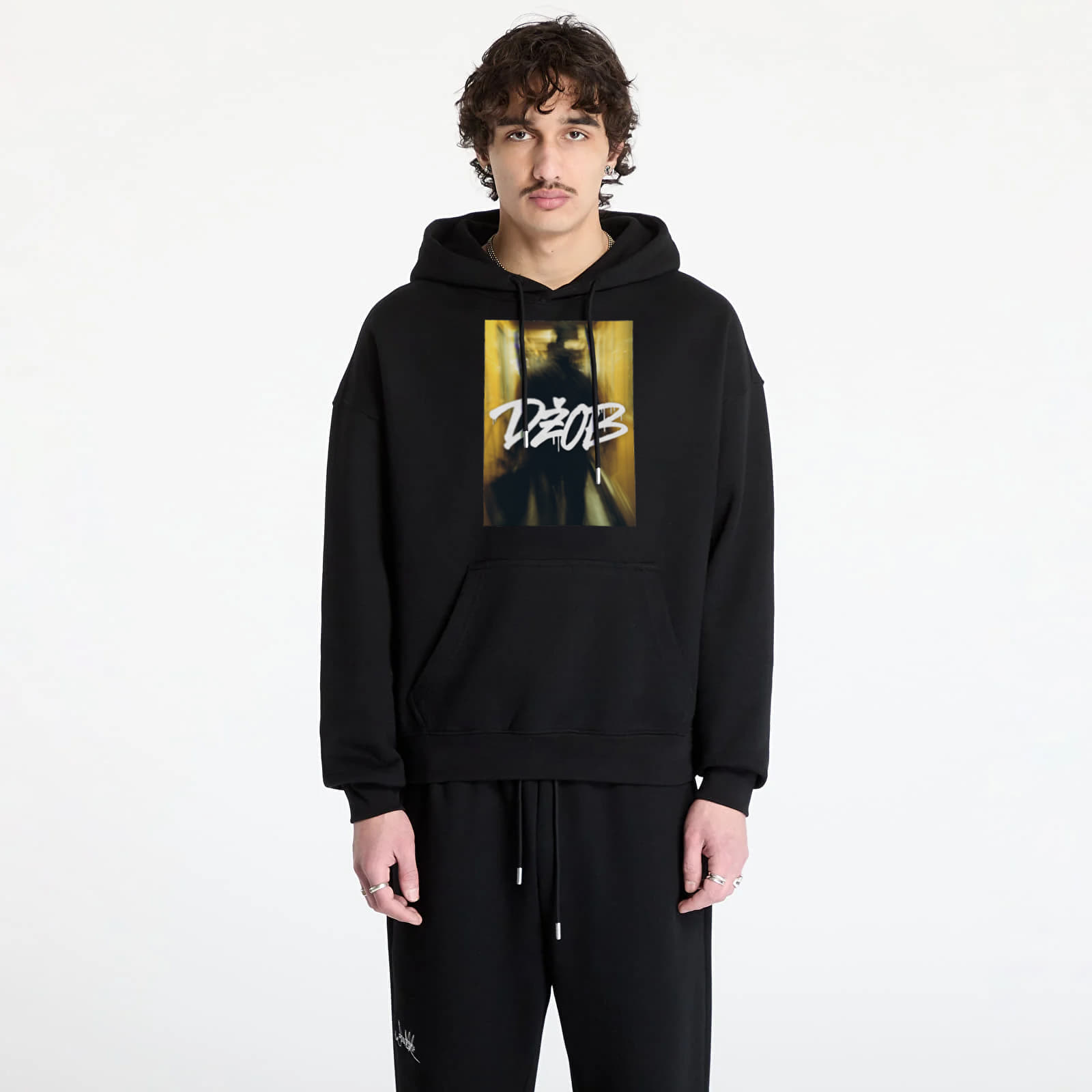 T-Shirts FTSHP x Džob Hoodie UNISEX Black