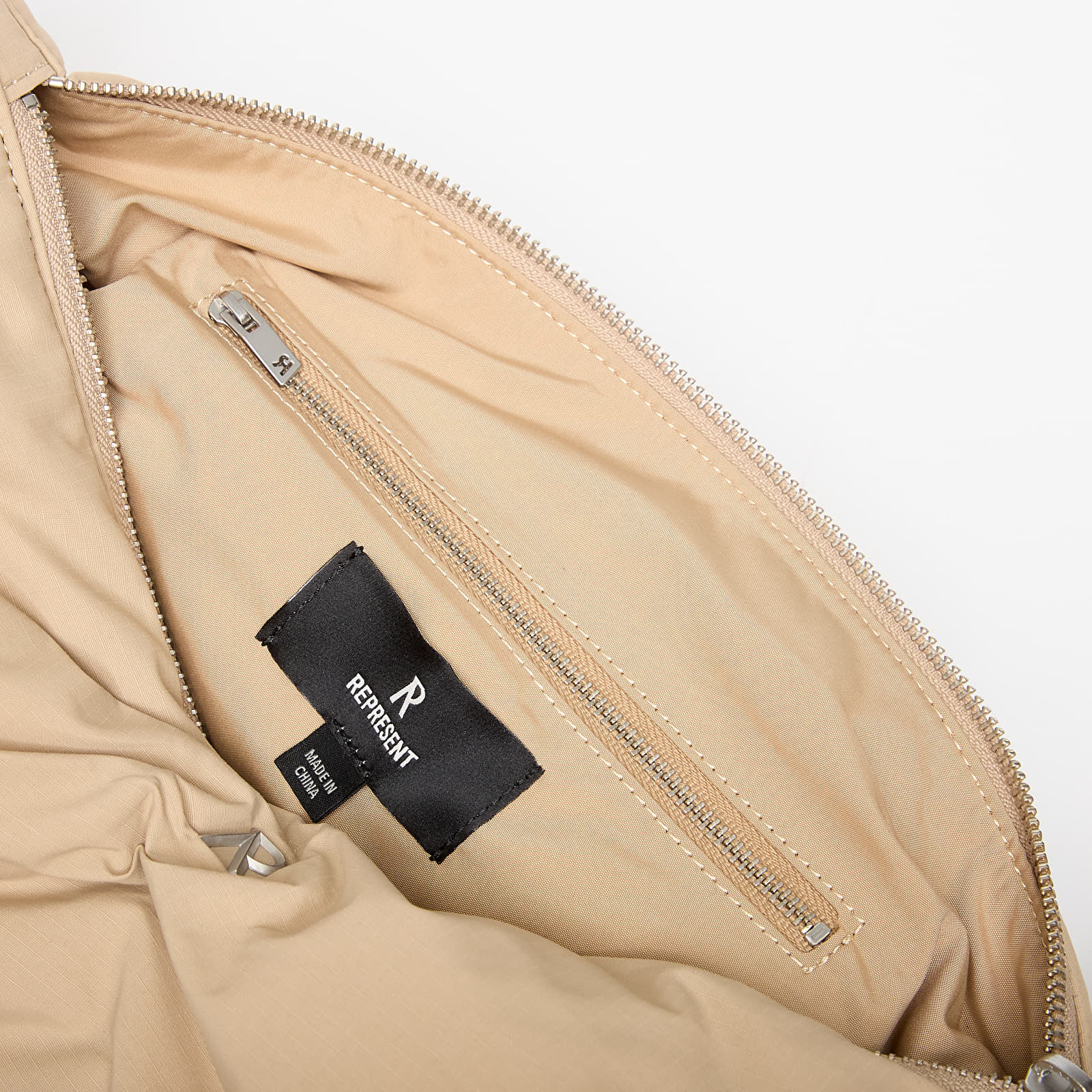 Men's Kidney Pants REPRESENT Ripstop Sling Bag Champagne