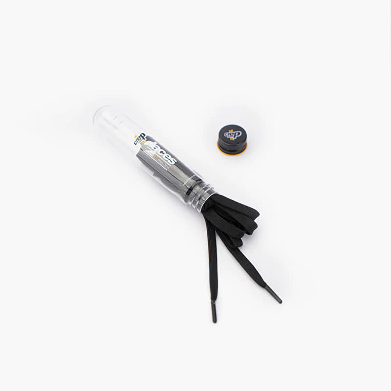 Crep Protect Pre-Treated Laces Black Ice Round