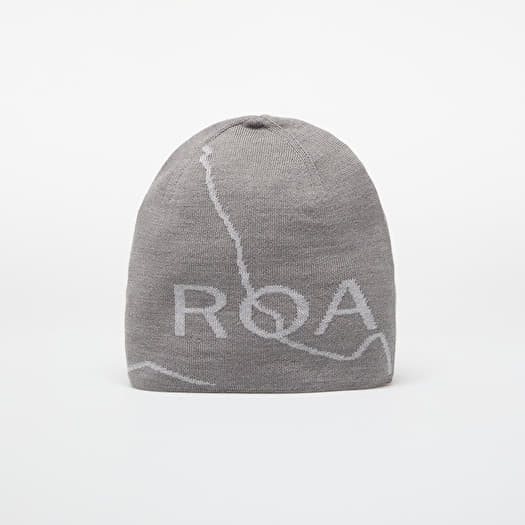 ROA Logo Wool Beanie Grey