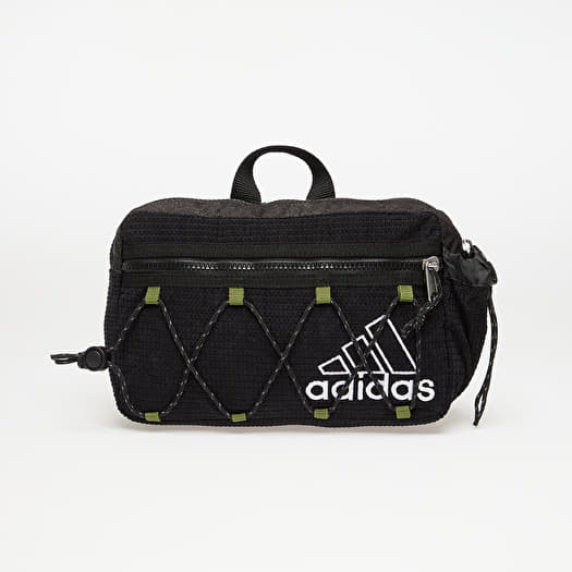 Waistbag adidas Waist Bag Black/ Collegiate Green