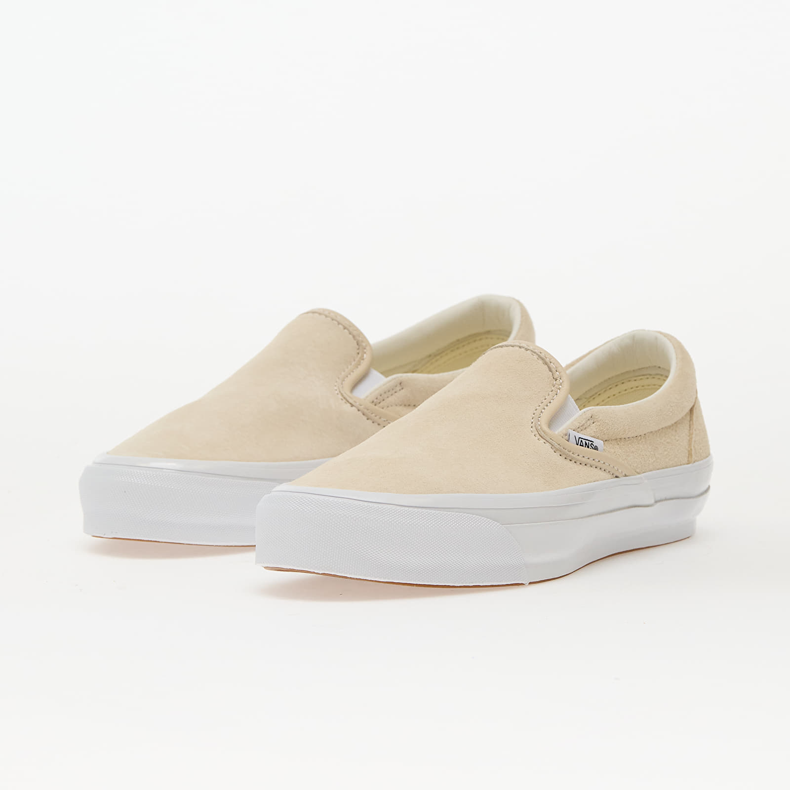 Sko til mænd Vans LX Classic Slip-On 98 Pgsu Creme