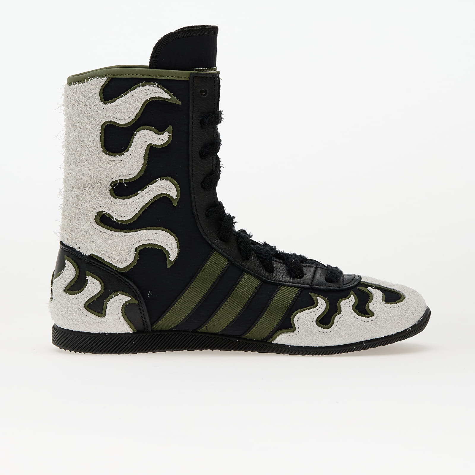 Мъжки кецове и обувки adidas x Brain Dead Japan Hi Core Black/ Crystal White/ Gold Metallic