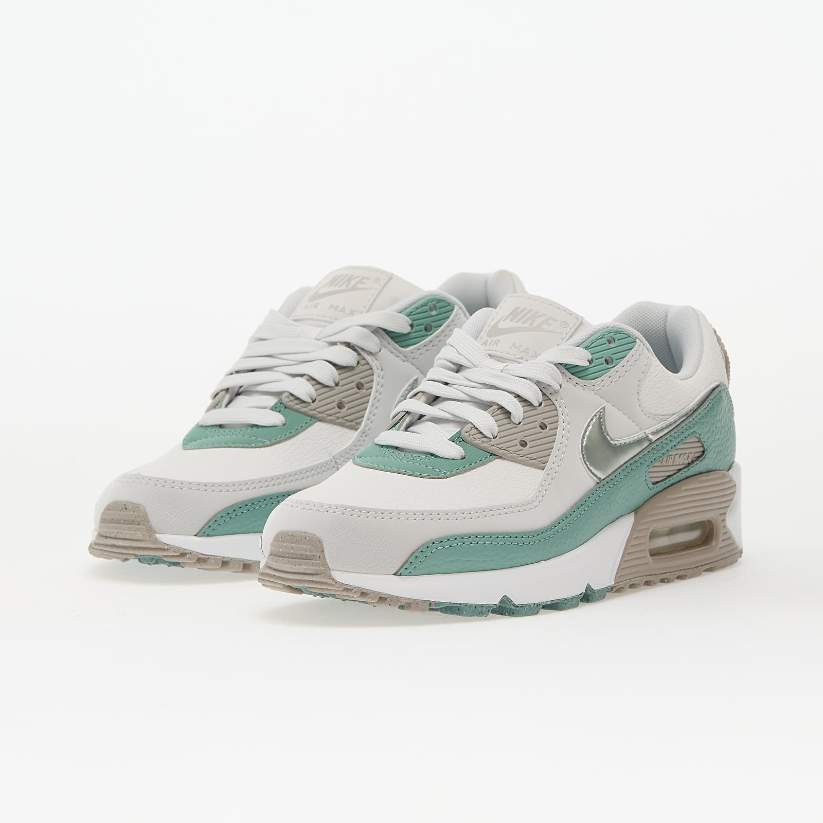Дамски кецове и обувки Nike Wmns Air Max 90 Nn Prm Photon Dust/ Lt Silver-Cannon-College Grey-Platinum Tint-White