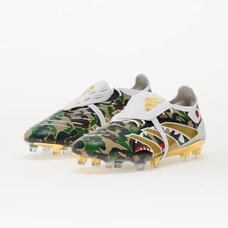 adidas x BAPE Predator Elite Ft Fg Hemp/ Gold Metallic/ Ftw White