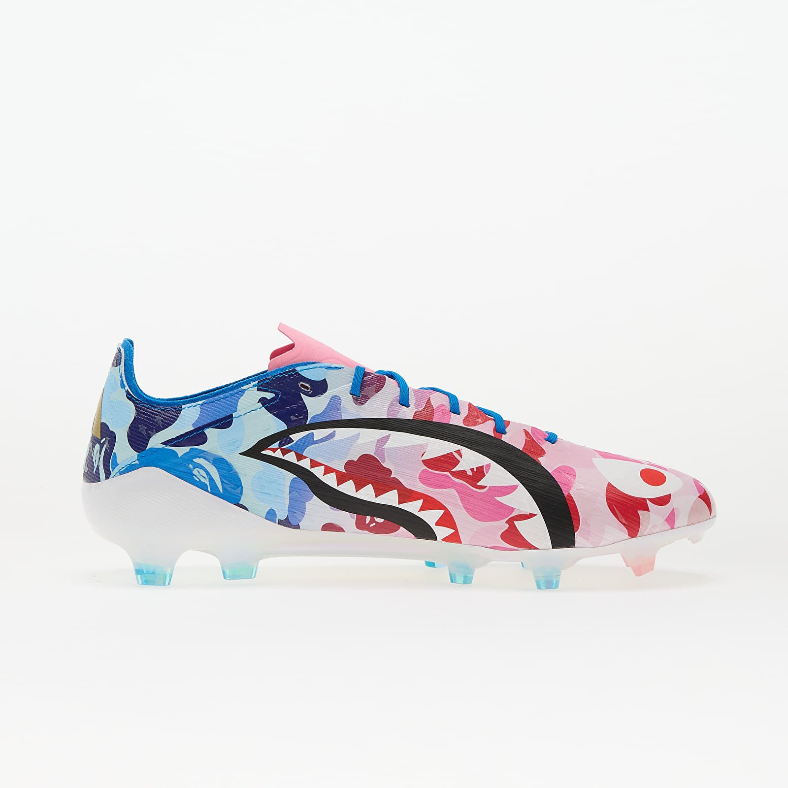 Zapatillas Hombre adidas x BAPE F50 Elite Fg Clear Pink/ Ftw White/ Ice Blue