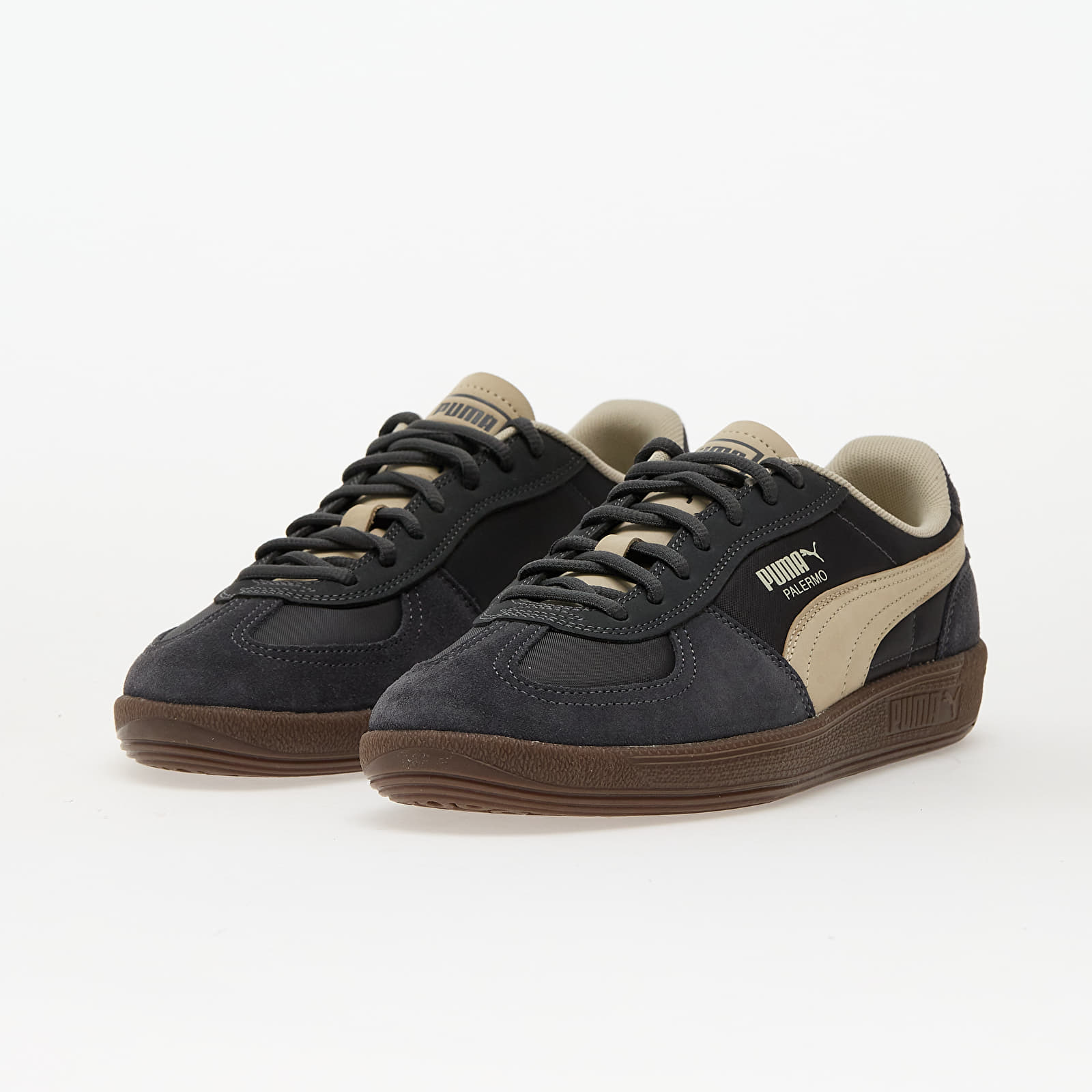 Men's shoes Puma Palermo Pop Dusky Gray-Desert Dust