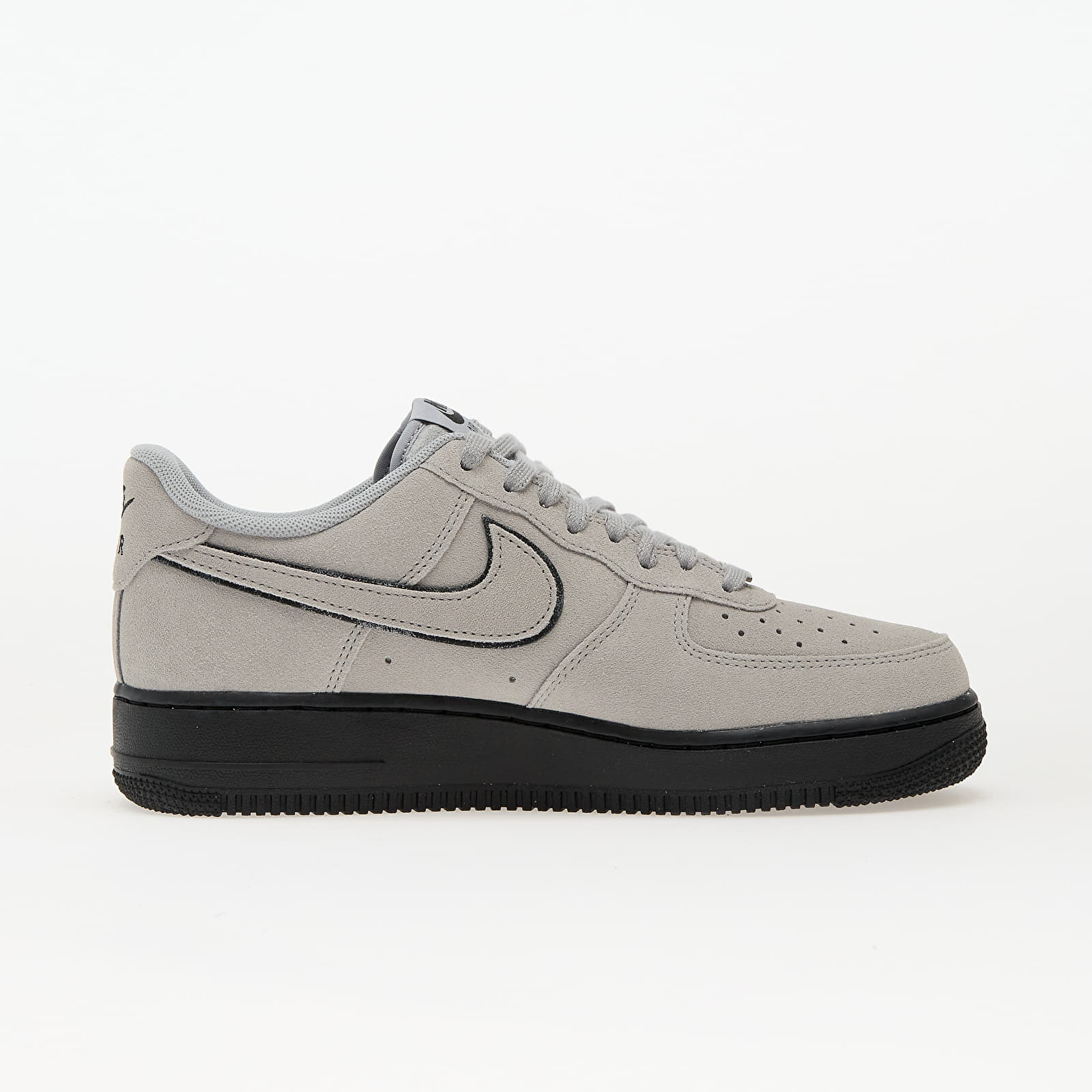 Férfi cipők Nike Air Force 1 '07 Lv8 Lt Smoke Grey/ Lt Smoke Grey-Black