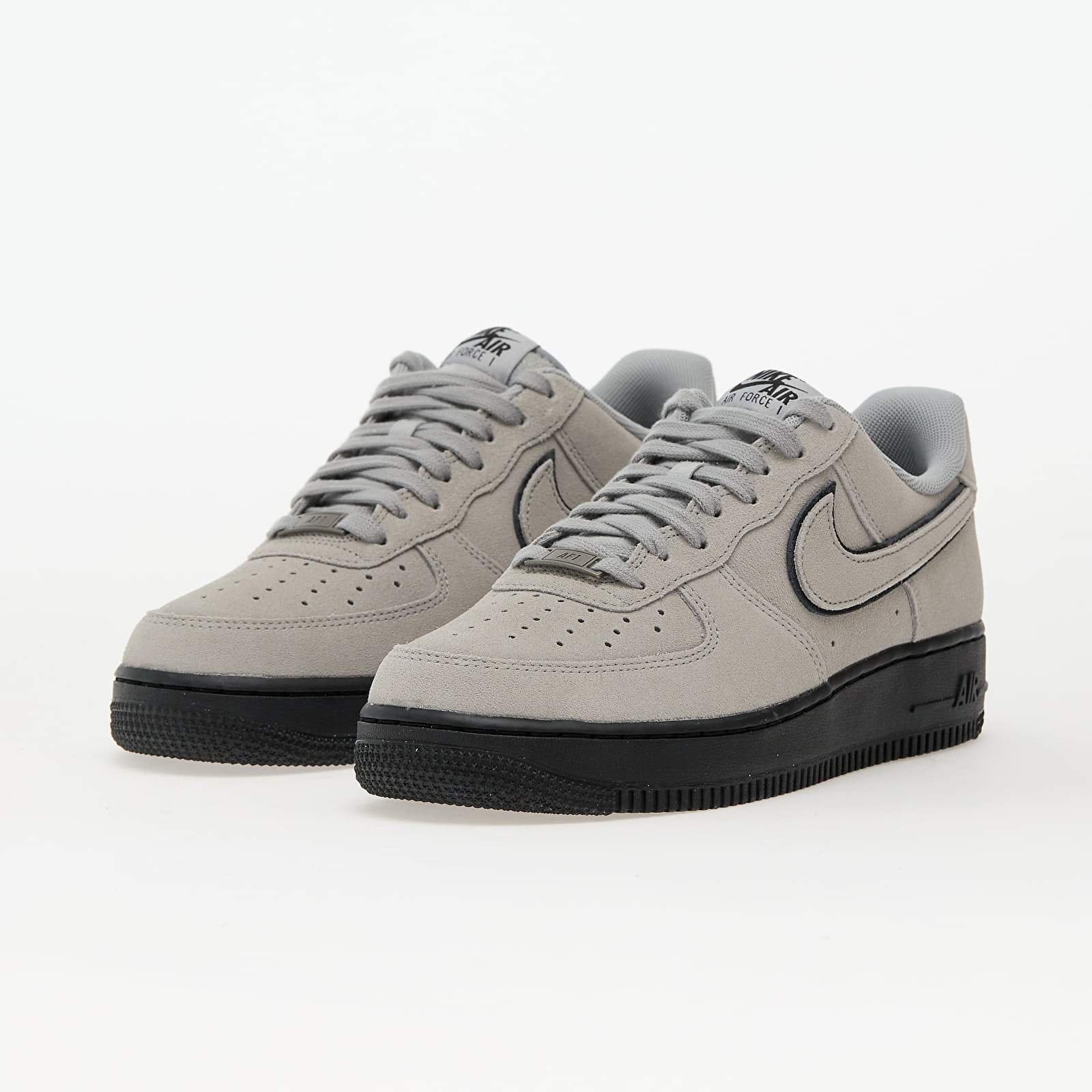 Férfi cipők Nike Air Force 1 '07 Lv8 Lt Smoke Grey/ Lt Smoke Grey-Black
