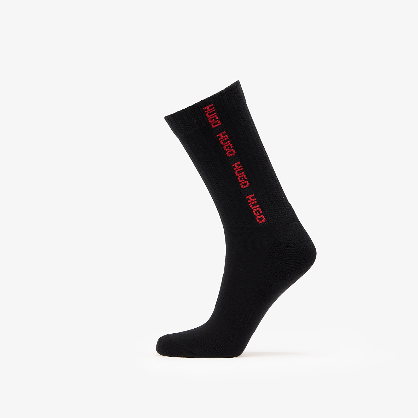 Socken - Männer Hugo Boss 3-Pack Qs Rib Tape Md Black