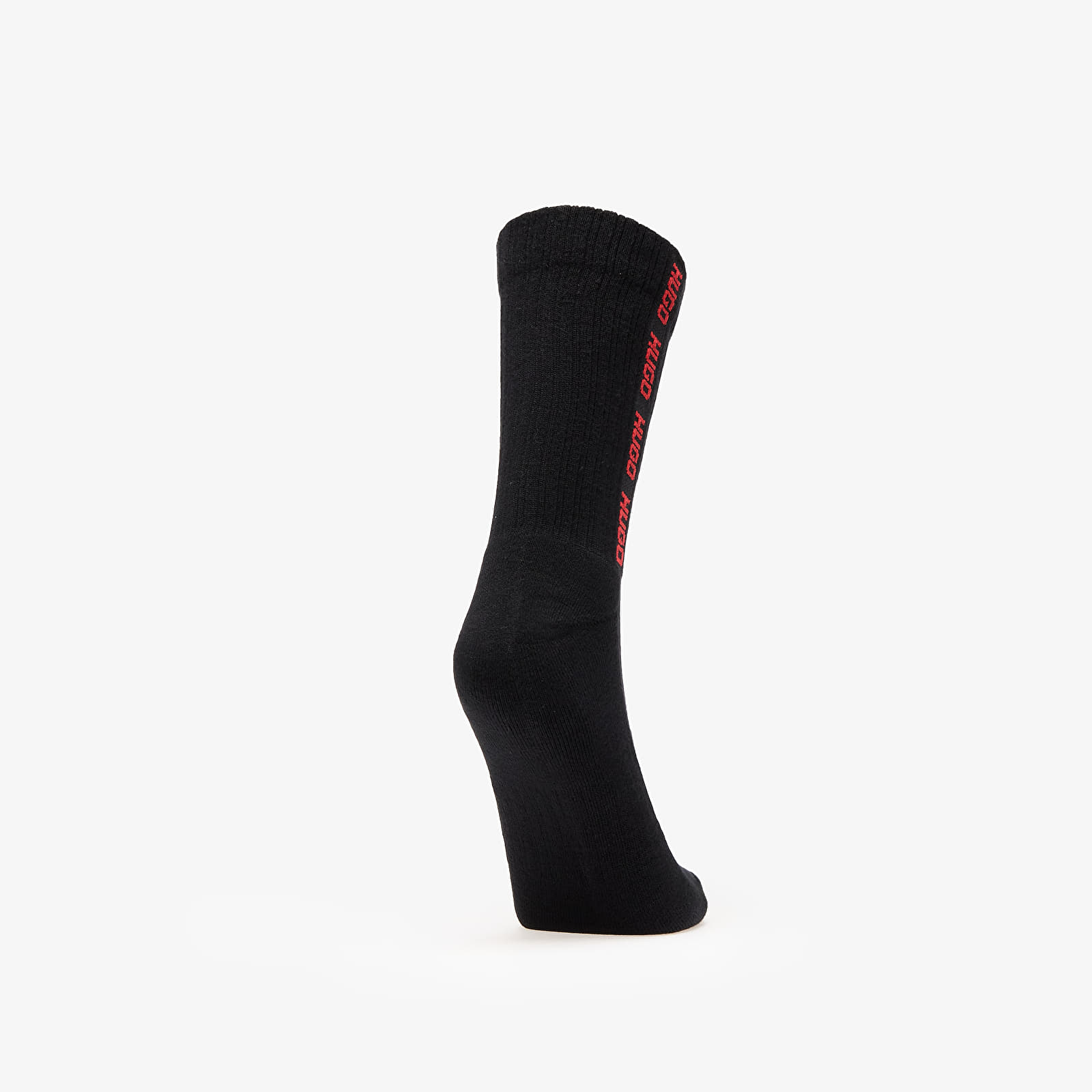 Socken - Männer Hugo Boss 3-Pack Qs Rib Tape Md Black