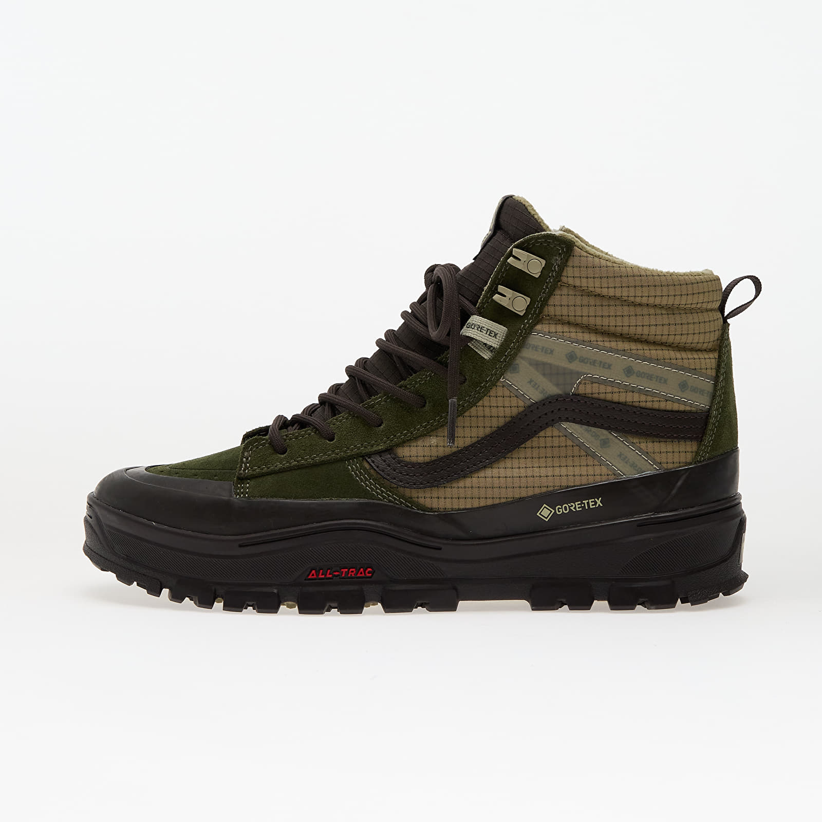 Men's shoes Vans MTE Sk8-Hi Gore-Tex Insulated Dark Green/ Dark Brown