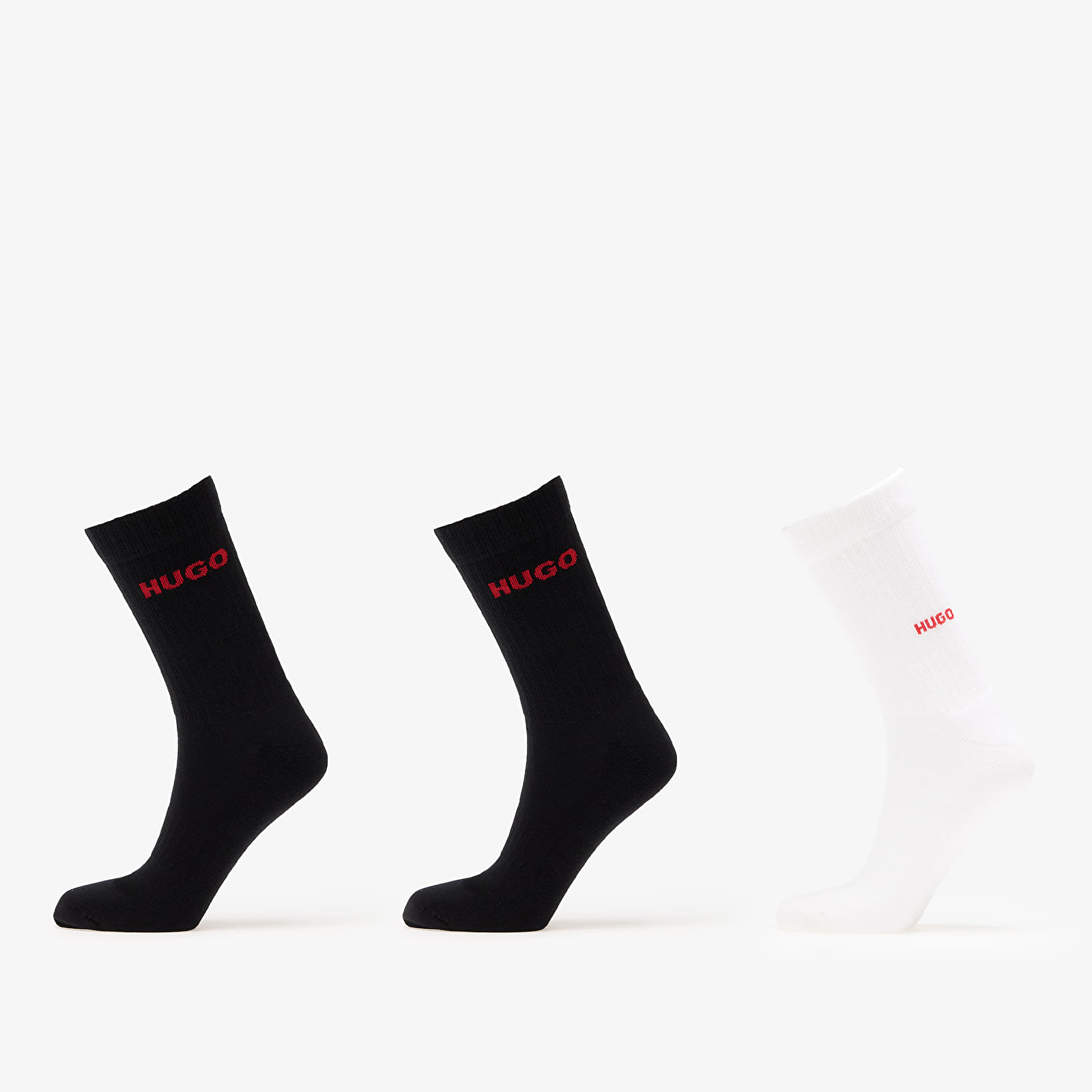 Miesten sukat Hugo Boss 3-Pack Qs Embroidery Cc Multicolor