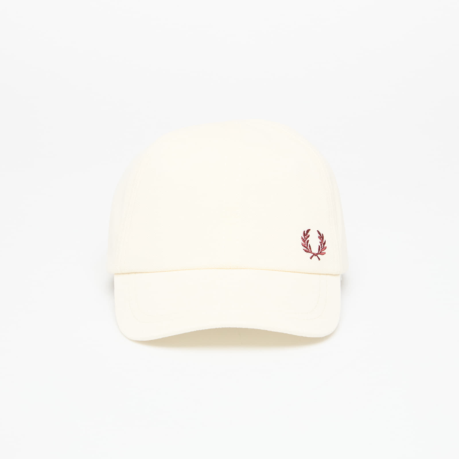 Capac FRED PERRY Pique Classic Cap Ecru/ Oxblood Universal