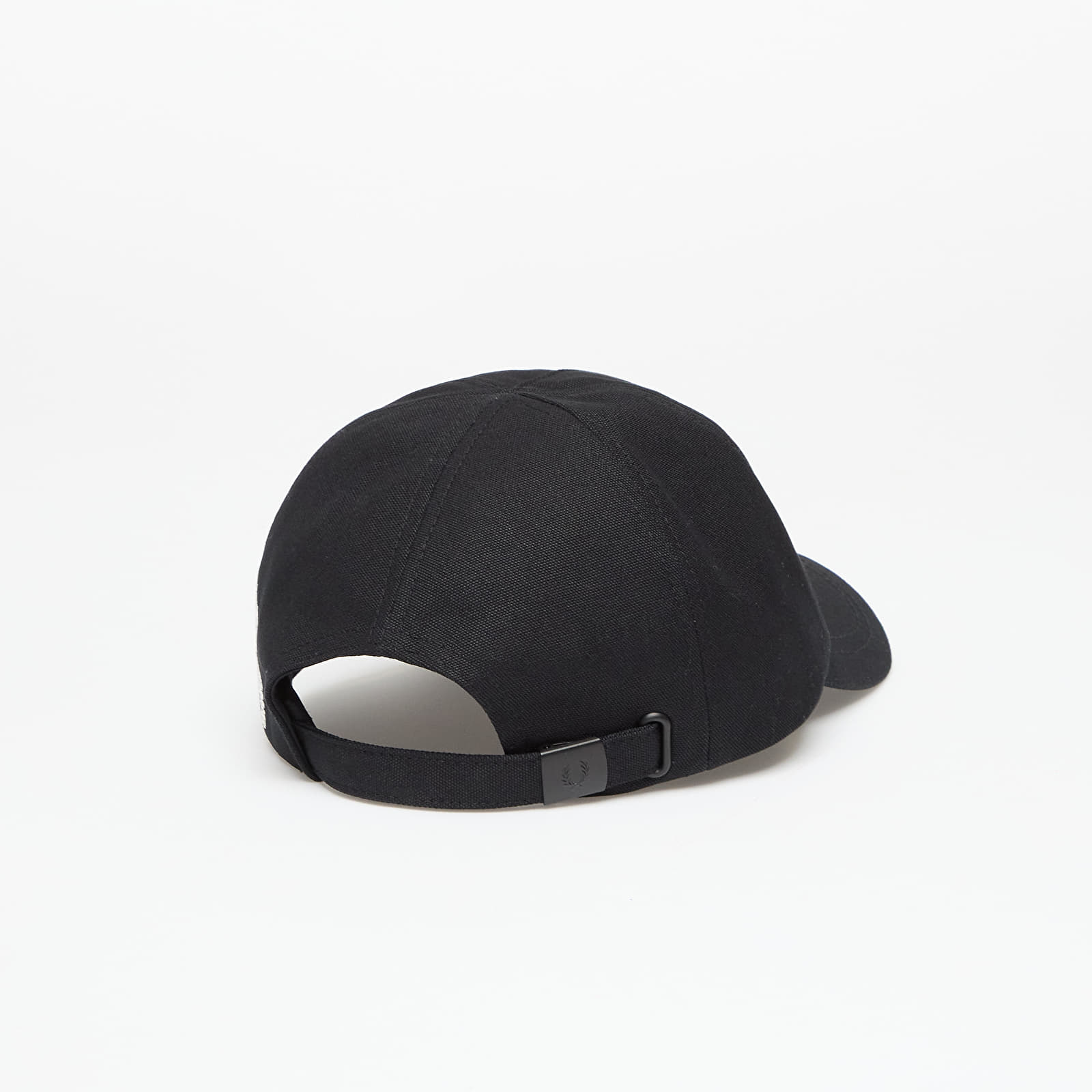 Caps FRED PERRY Bold Branding Canvas Cap Black/ Snow White