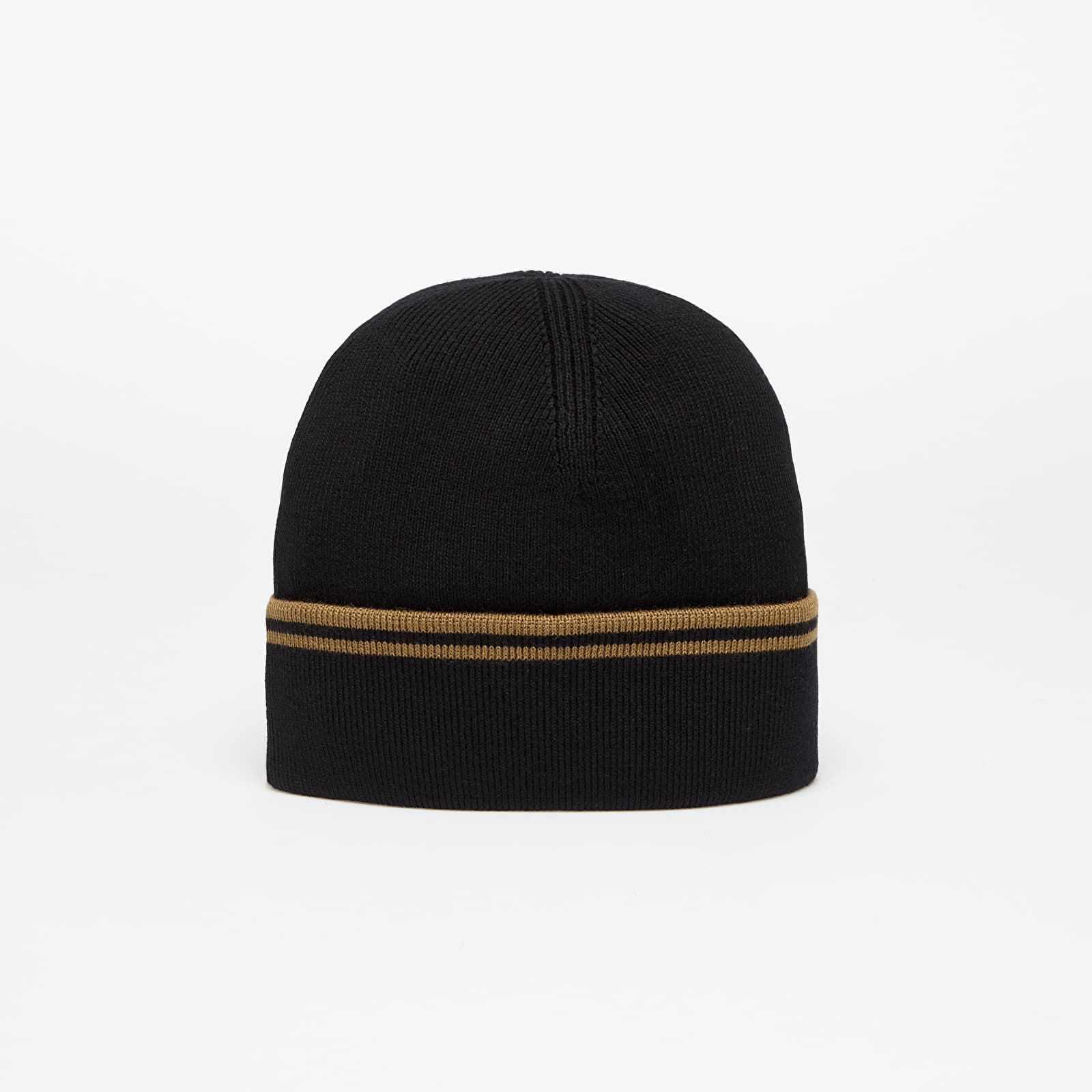 Шапки FRED PERRY Twin Tipped Merino Wool Beanie Black/ Shadedston