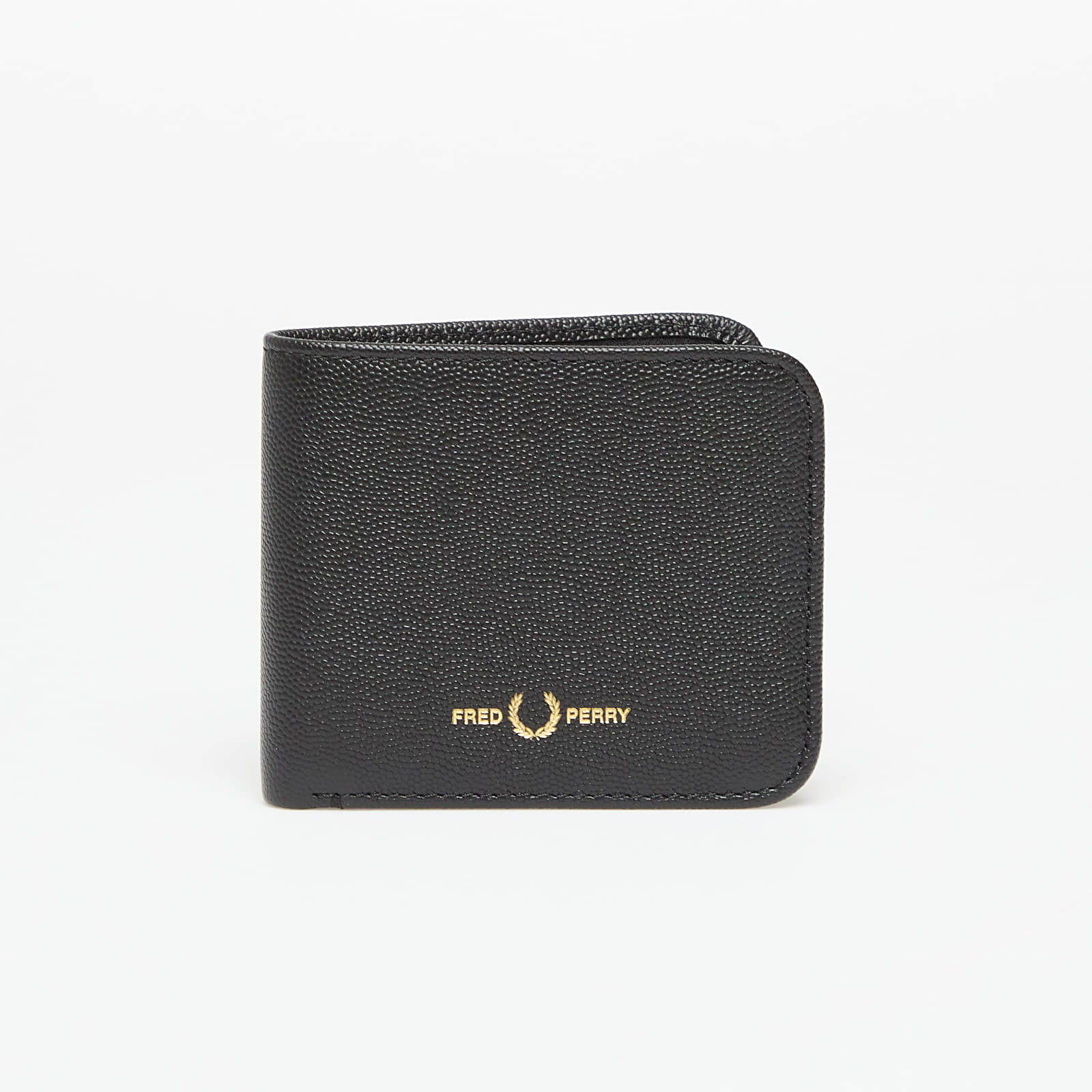 Wallets FRED PERRY Scotchgrain Leather Bwallet Black