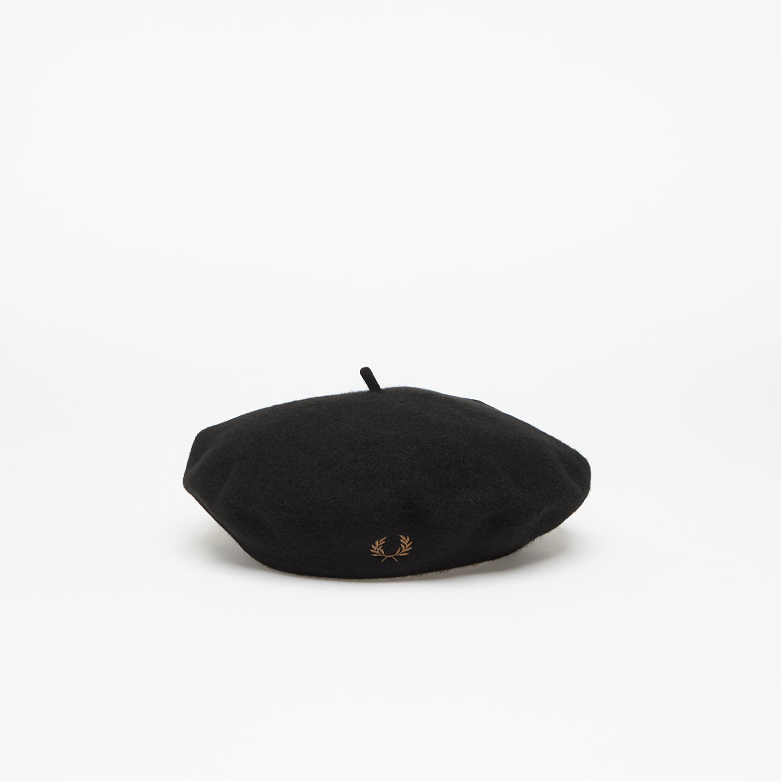 Мъжки шапки FRED PERRY Beret Black