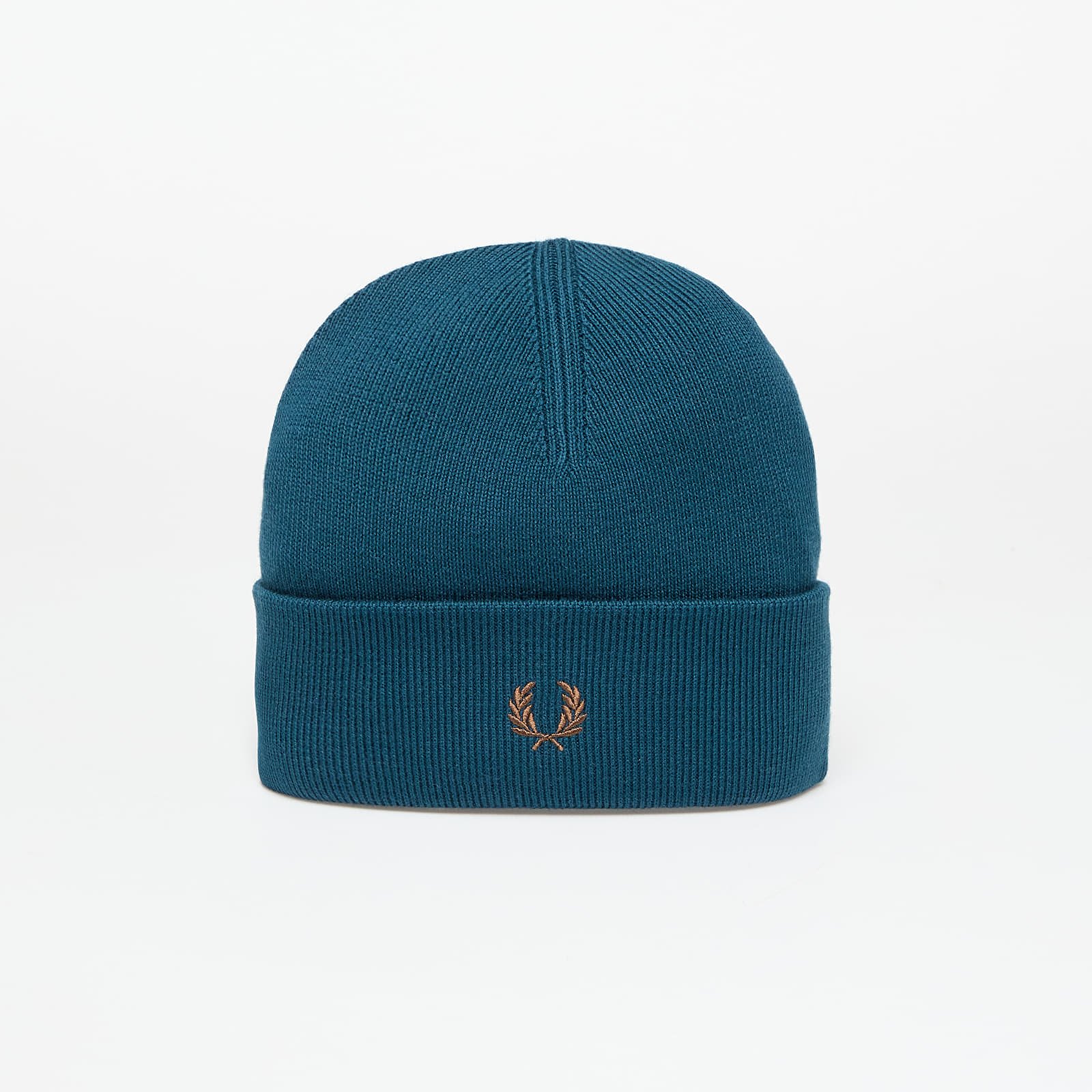 Шапки FRED PERRY Classic Beanie Drkptrl/ Shdstone