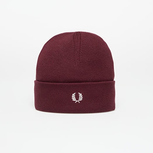 FRED PERRY Classic Beanie Oxblood