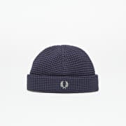 FRED PERRY Waffle Beanie Dark Airforce