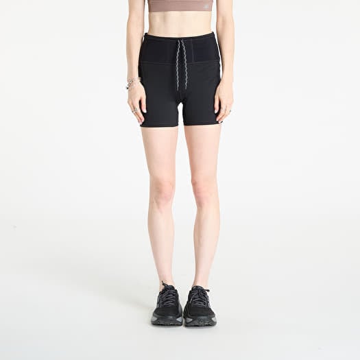 Nike Trail Women's Dri-FIT High-Waisted 4" Tight Running Shorts Black/ Black