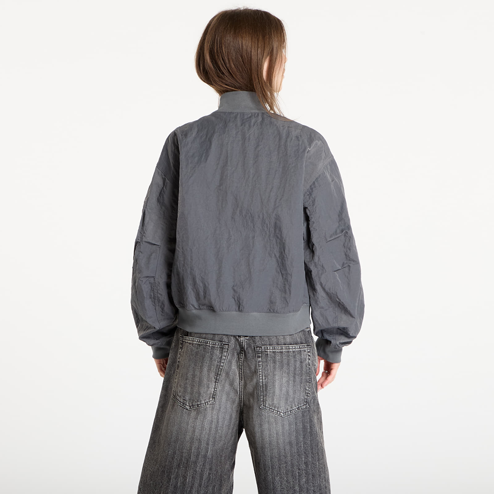 Kabátok Jordan Flight Renegade Women's Jacket Iron Grey/ Lt Smoke Grey