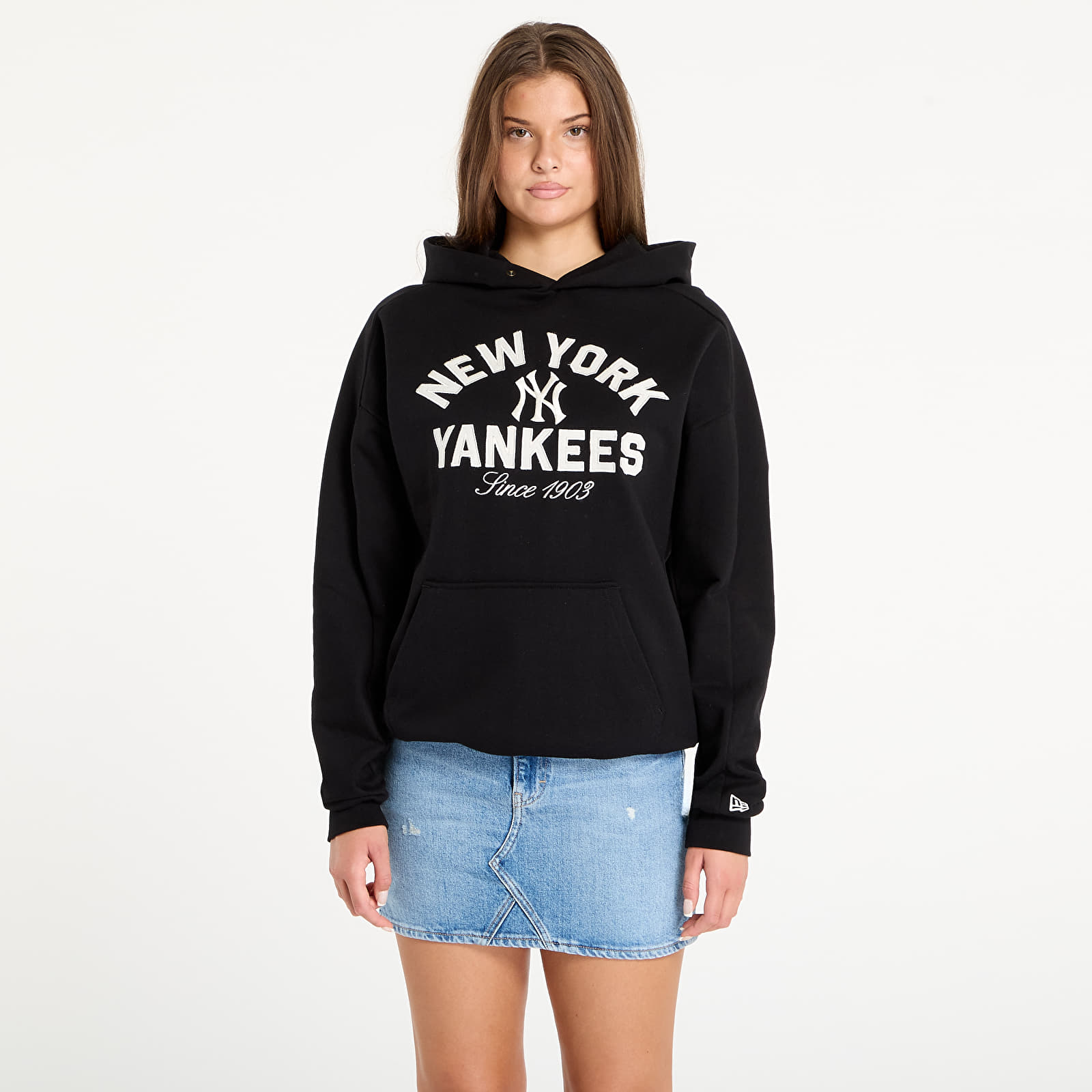 Hoodies and sweatshirts New Era MLB Heritage Hoodie New York Yankees UNISEX Black