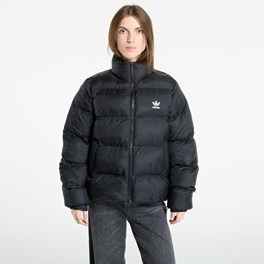 adidas Adicolor Short Puffer Jacket Black