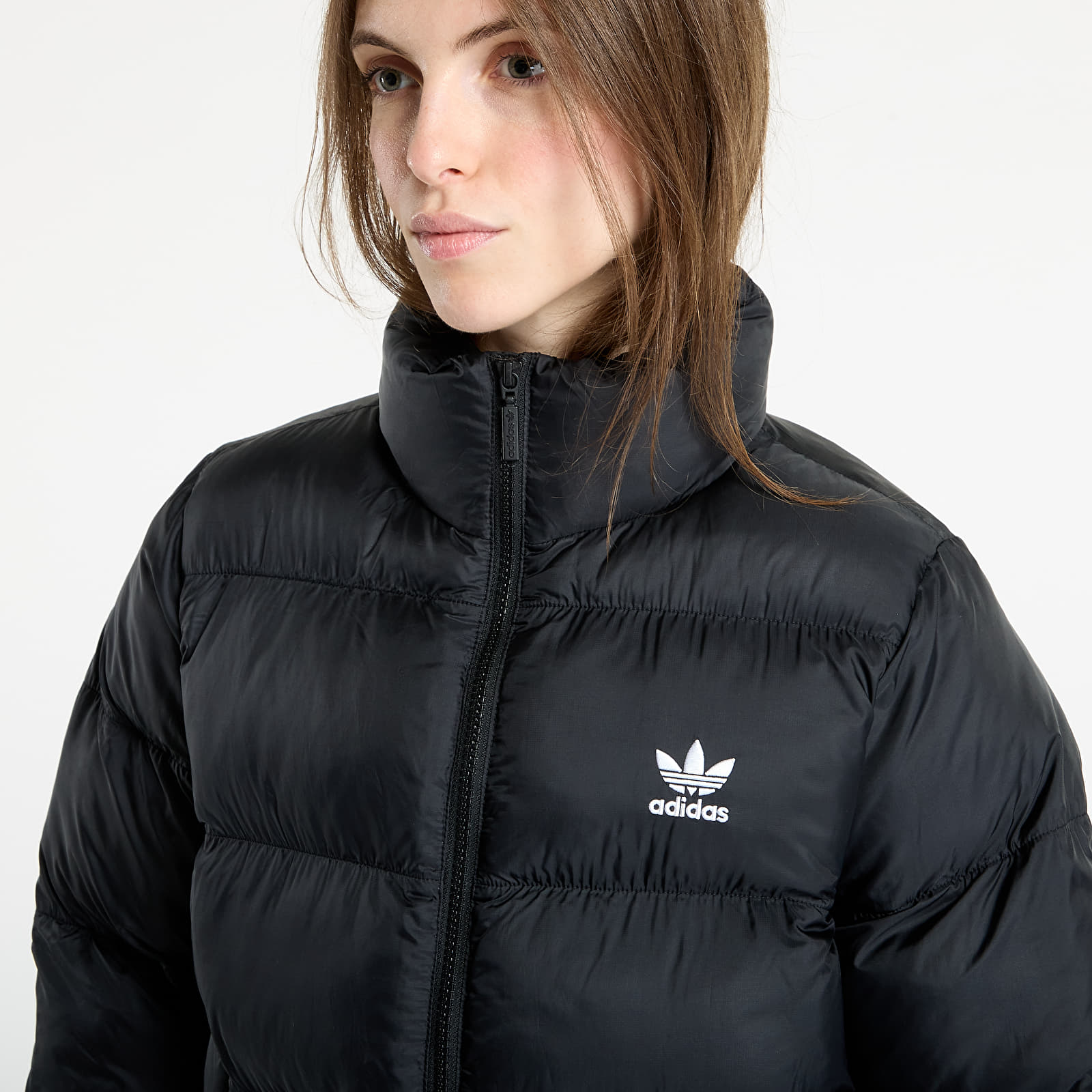 Pufja jakas adidas Adicolor Short Puffer Jacket Black