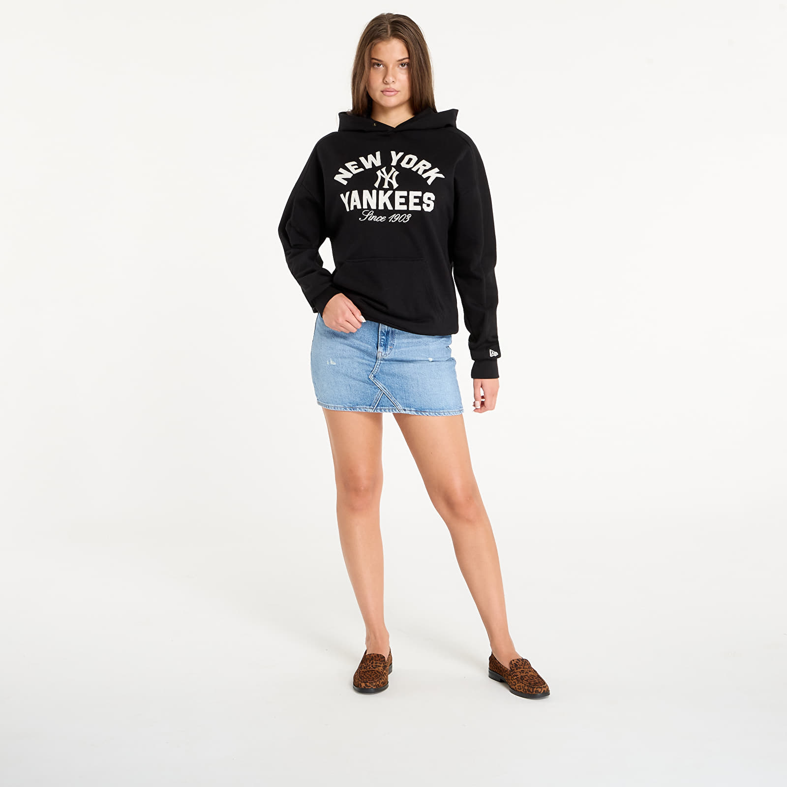 Hoodies and sweatshirts New Era MLB Heritage Hoodie New York Yankees UNISEX Black