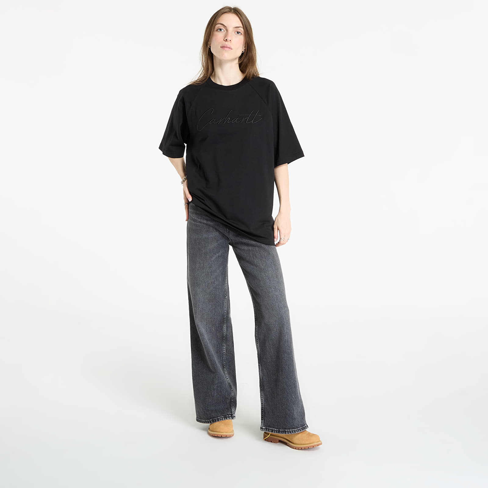T-krekli Carhartt WIP S/S Ray T-Shirt UNISEX Black