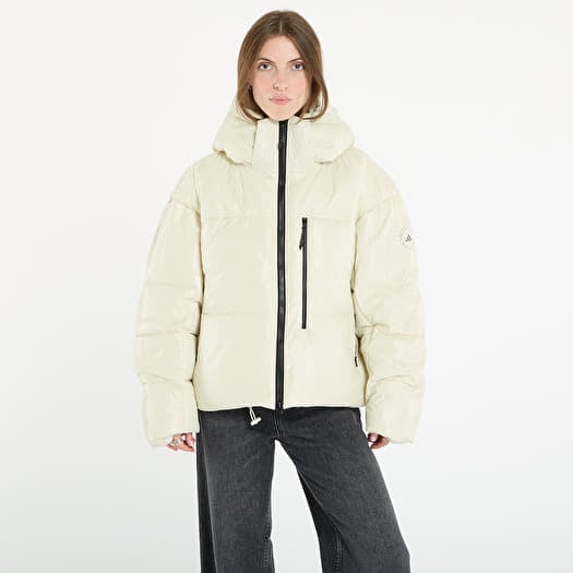 adidas By Stella McCartney Short Padded Winter Jacket Almond Milk-smc