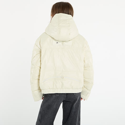 adidas By Stella McCartney Short Padded Winter Jacket Almond Milk